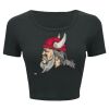 Ladies' Poly-Cotton Crop T-Shirt Thumbnail
