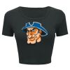 Ladies' Poly-Cotton Crop T-Shirt Thumbnail