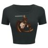 Ladies' Poly-Cotton Crop T-Shirt Thumbnail