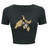 Ladies' Poly-Cotton Crop T-Shirt Thumbnail