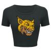 Ladies' Poly-Cotton Crop T-Shirt Thumbnail