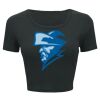 Ladies' Poly-Cotton Crop T-Shirt Thumbnail