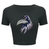 Ladies' Poly-Cotton Crop T-Shirt Thumbnail