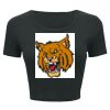 Ladies' Poly-Cotton Crop T-Shirt Thumbnail