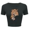 Ladies' Poly-Cotton Crop T-Shirt Thumbnail