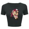 Ladies' Poly-Cotton Crop T-Shirt Thumbnail