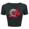Ladies' Poly-Cotton Crop T-Shirt Thumbnail