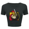 Ladies' Poly-Cotton Crop T-Shirt Thumbnail
