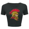Ladies' Poly-Cotton Crop T-Shirt Thumbnail