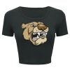 Ladies' Poly-Cotton Crop T-Shirt Thumbnail