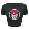 Ladies' Poly-Cotton Crop T-Shirt Thumbnail