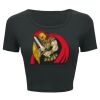 Ladies' Poly-Cotton Crop T-Shirt Thumbnail