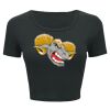Ladies' Poly-Cotton Crop T-Shirt Thumbnail
