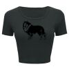 Ladies' Poly-Cotton Crop T-Shirt Thumbnail