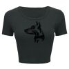 Ladies' Poly-Cotton Crop T-Shirt Thumbnail