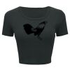 Ladies' Poly-Cotton Crop T-Shirt Thumbnail