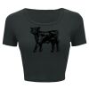 Ladies' Poly-Cotton Crop T-Shirt Thumbnail
