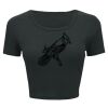 Ladies' Poly-Cotton Crop T-Shirt Thumbnail