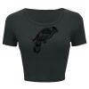 Ladies' Poly-Cotton Crop T-Shirt Thumbnail