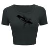 Ladies' Poly-Cotton Crop T-Shirt Thumbnail