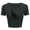 Ladies' Poly-Cotton Crop T-Shirt Thumbnail