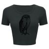 Ladies' Poly-Cotton Crop T-Shirt Thumbnail