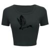 Ladies' Poly-Cotton Crop T-Shirt Thumbnail