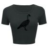 Ladies' Poly-Cotton Crop T-Shirt Thumbnail