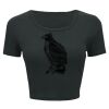 Ladies' Poly-Cotton Crop T-Shirt Thumbnail