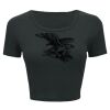 Ladies' Poly-Cotton Crop T-Shirt Thumbnail