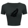 Ladies' Poly-Cotton Crop T-Shirt Thumbnail