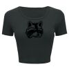 Ladies' Poly-Cotton Crop T-Shirt Thumbnail