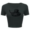 Ladies' Poly-Cotton Crop T-Shirt Thumbnail