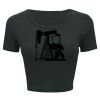 Ladies' Poly-Cotton Crop T-Shirt Thumbnail