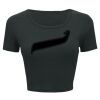 Ladies' Poly-Cotton Crop T-Shirt Thumbnail
