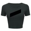 Ladies' Poly-Cotton Crop T-Shirt Thumbnail