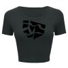 Ladies' Poly-Cotton Crop T-Shirt Thumbnail