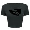 Ladies' Poly-Cotton Crop T-Shirt Thumbnail