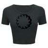 Ladies' Poly-Cotton Crop T-Shirt Thumbnail