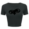 Ladies' Poly-Cotton Crop T-Shirt Thumbnail