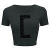 Ladies' Poly-Cotton Crop T-Shirt Thumbnail