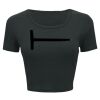 Ladies' Poly-Cotton Crop T-Shirt Thumbnail