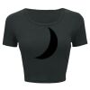 Ladies' Poly-Cotton Crop T-Shirt Thumbnail