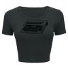 Ladies' Poly-Cotton Crop T-Shirt Thumbnail