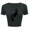 Ladies' Poly-Cotton Crop T-Shirt Thumbnail