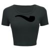 Ladies' Poly-Cotton Crop T-Shirt Thumbnail