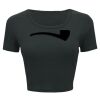 Ladies' Poly-Cotton Crop T-Shirt Thumbnail