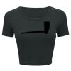 Ladies' Poly-Cotton Crop T-Shirt Thumbnail
