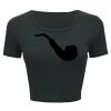 Ladies' Poly-Cotton Crop T-Shirt Thumbnail
