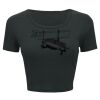 Ladies' Poly-Cotton Crop T-Shirt Thumbnail